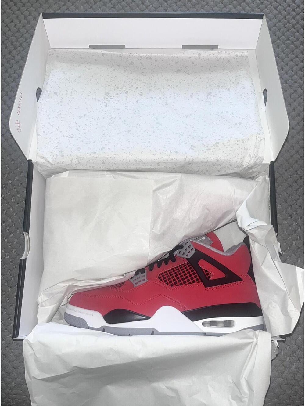 Nike Air Jordan Retro 4 Toro Bravo Red 308497-603 2013 NEW US9 COLLECTIBLE